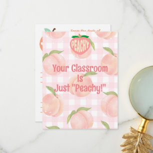 Carte De Remerciements Visite principale de la classe de commentaires pos