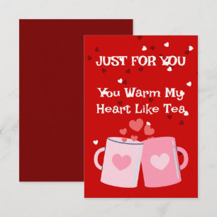 Carte De Remerciements Vous êtes My Tea Time Delight Card
