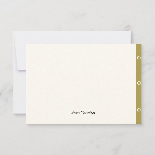 Carte De Remerciements Vous pouvez customiser (Devant)