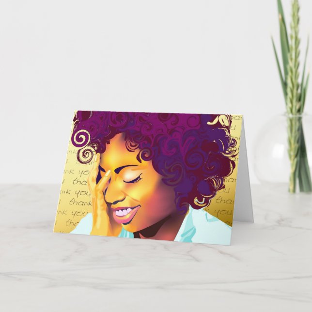 Carte De Remerciements Vous Shouln't avez (le Merci) (Devant)