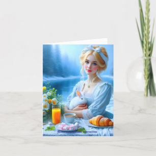 Carte De Remerciements voyage à travers le Pays des Merveilles -