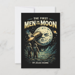 Carte De Remerciements Voyage vers la Lune