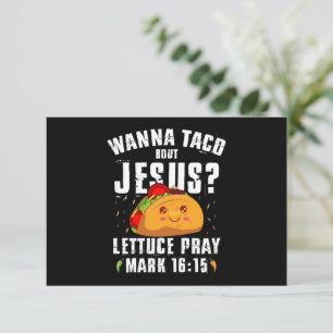 Carte De Remerciements Wanna Taco Bout Jesus Cinco de Mayo Christian
