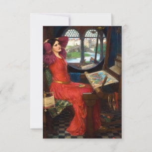 Carte De Remerciements Waterhouse Je suis à moitié malade des ombres