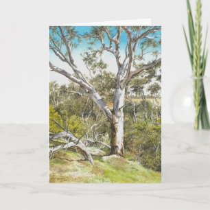 Carte De Remerciements Werribee River Gum -
