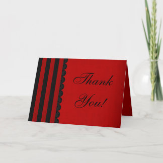 Carte de remerciements : Whimsy Stripes Collection