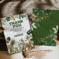 Wild Jungle Safari Party Animaux Garçon Anniversai