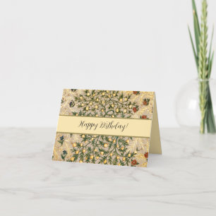 Carte De Remerciements William Morris Fruit Floral Jardin Fleur Classique