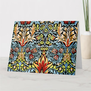 Carte De Remerciements William Morris - Tête de serpent