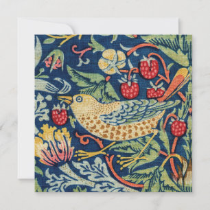 Carte De Remerciements William Morris - Thief aux fraises