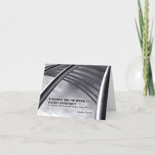 Carte De Remerciements Winston Churchill Citation Inspirationnelle Opport