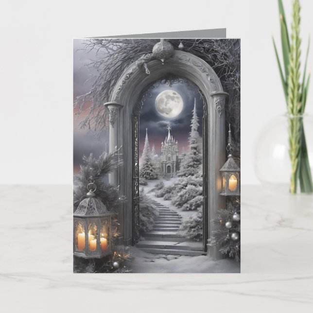 Carte De Remerciements Winter Wonderland (Devant)