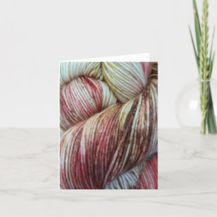 Carte De Remerciements Yarn
