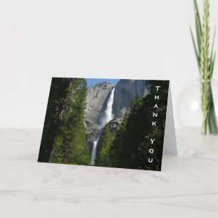 Carte De Remerciements Yosemite Falls II
