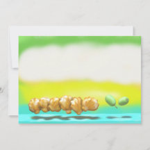 Zeste de citron Madeleines et raisins verts