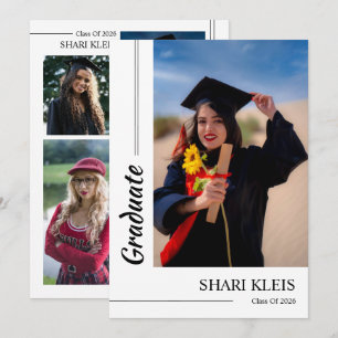 Carte de Remise de Diplôme Modèle