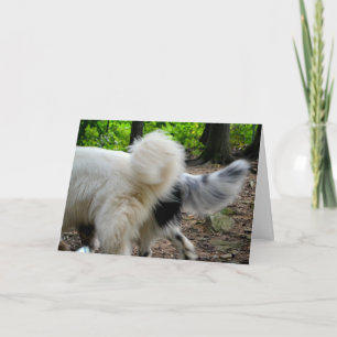 Carte de remuement de manières/anniversaire de