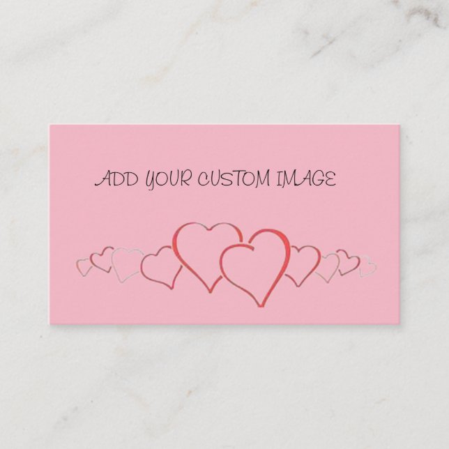 Carte de rendez-vous à plat (Devant)