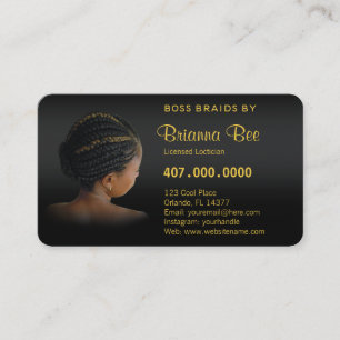 Carte De Rendez-vous Afrique-Amérique Braider Braids