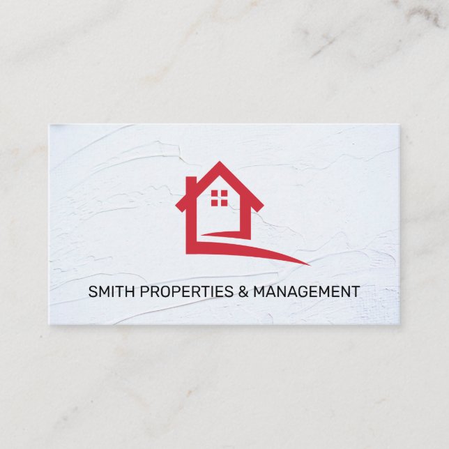 Carte De Rendez-vous Agent immobilier | Gestion des propriétés (Devant)