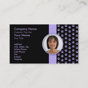 Carte De Rendez-vous Animal familier toilettant PawPrint