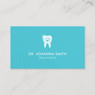 Carte De Rendez-vous Aqua Dentist Souriant Dentaire dentaire