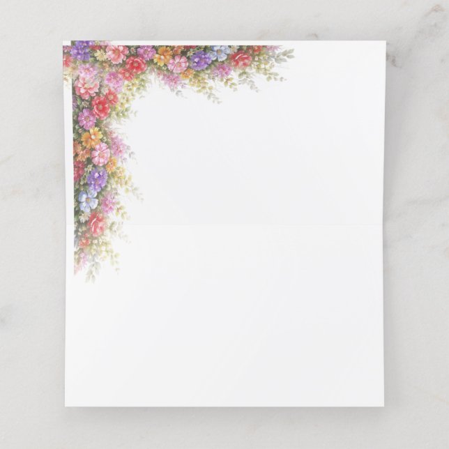 Carte De Rendez-vous Autocollant (Intérieur déplié)