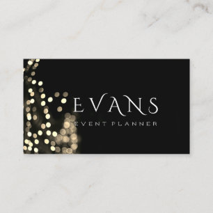 Carte De Rendez-vous Blogueur Wedding planner de l'événement Black Gold