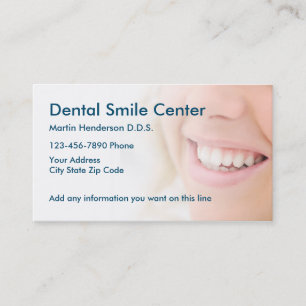 Carte De Rendez-vous Bureau de dentiste
