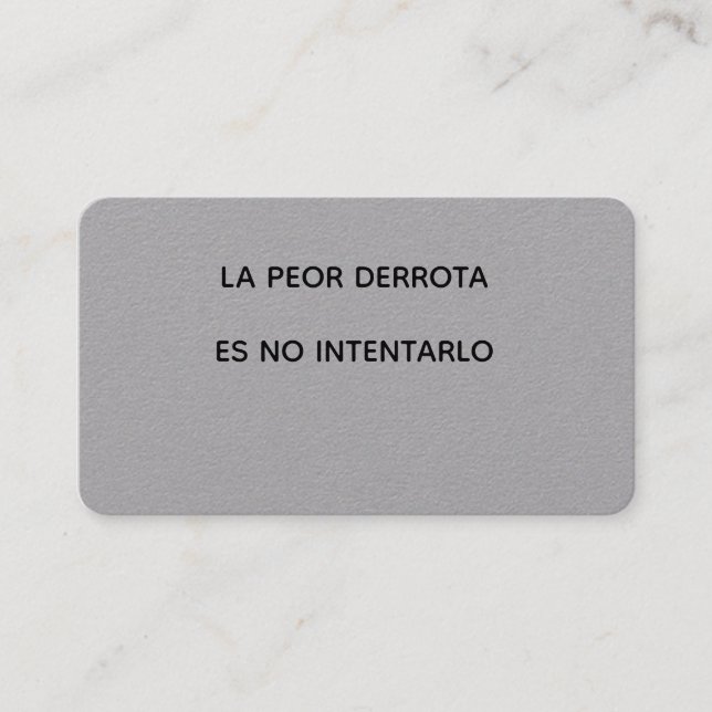 CARTE DE RENDEZ-VOUS CITA  (Devant)