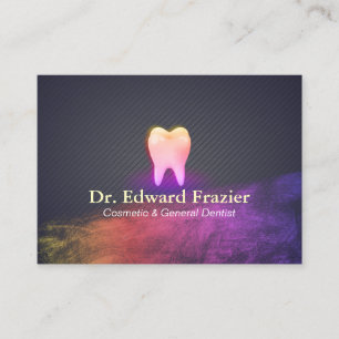 Carte De Rendez-vous Clinique dentaire professionnelle Rose Gold Tooth
