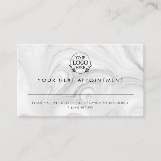 Carte De Rendez-vous Conception d'entreprise minimaliste avec logo pers
