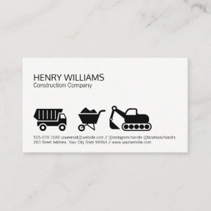 Carte De Rendez-vous Construction