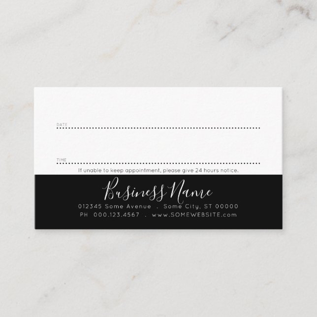 carte de rendez-vous de l'arbre (Devant)