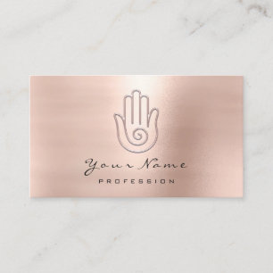 Carte de rendez-vous de Reiki de réflexothérapie