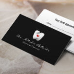 Carte De Rendez-vous Dental 3D Heart Tooth Logo Dentiste professionnel<br><div class="desc">Cartes de rendez-vous Dental Dental 3D Heart Tooth Logo Professional Dentist.</div>