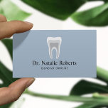 Carte De Rendez-vous Dentist Anatomie des dents Logo Dusty Blue Soins d<br><div class="desc">Cartes de rendez-vous pour soins dentaires Dentist Anatomy Tooth Logo Dusty Blue.</div>