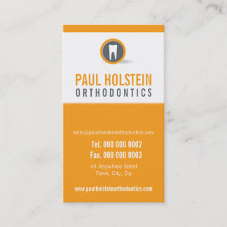 CARTE DE RENDEZ-VOUS DENTISTE :: logo de dent mode
