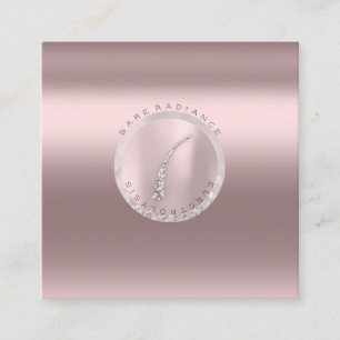 Carte de rendez-vous Electrolyse Rose Parties scin