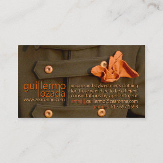 Carte De Rendez-vous Guillermo Lozada | Zearonne.com