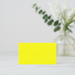 Carte De Rendez-vous jaune