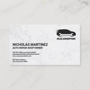 Carte De Rendez-vous Logo autorepair Wrench