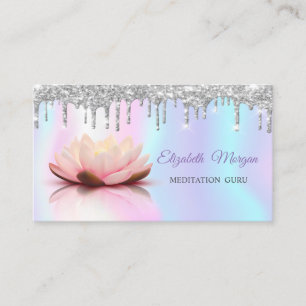 Carte De Rendez-vous Lotus Holographic Parties scintillant Drivers