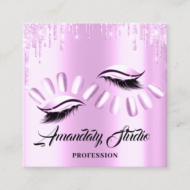 Carte de rendez-vous Manucure Manucure Manucure de (Devant)