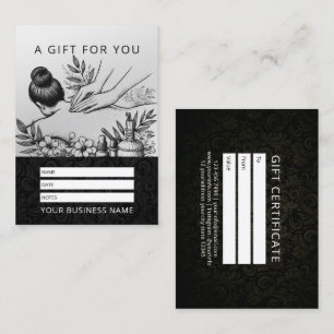 Carte De Rendez-vous Massage Thérapie Guérison Mains Énergie Spa Bien-ê