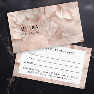 Carte De Rendez-vous Moderne, Floral, Nomination