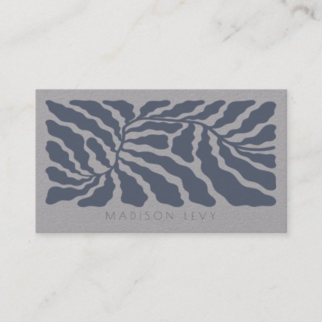 Carte De Rendez-vous Nature Branch Minimalist Appointment Cards (Devant)