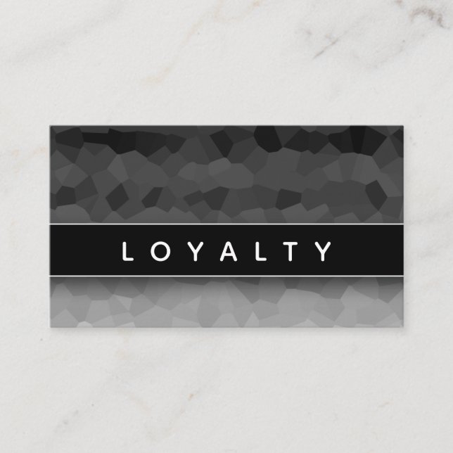 Carte De Rendez-vous Ombre noir et blanc moderne élégant professionnel (Devant)