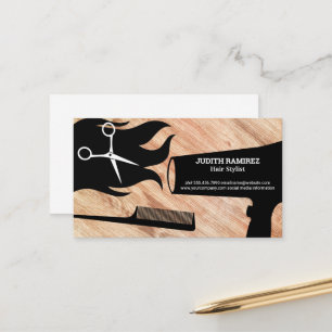 Carte De Rendez-vous Outils de coiffure et de liste de styles Appt en