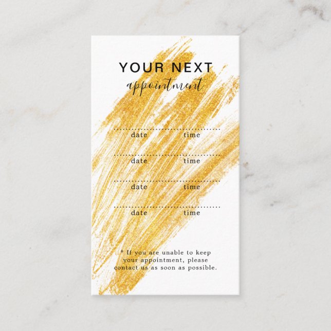 Carte De Rendez-vous Parties scintillant moderne élégante à vague (Devant)